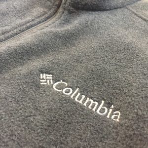 Men’s Columbia Fleece Vest - Large - Grey